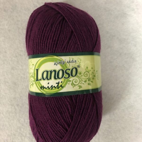 Minti baklažánová 986