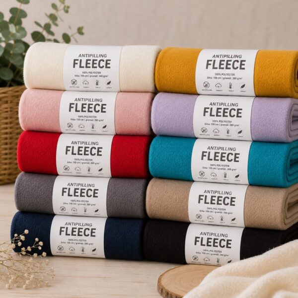 Antipíling fleece